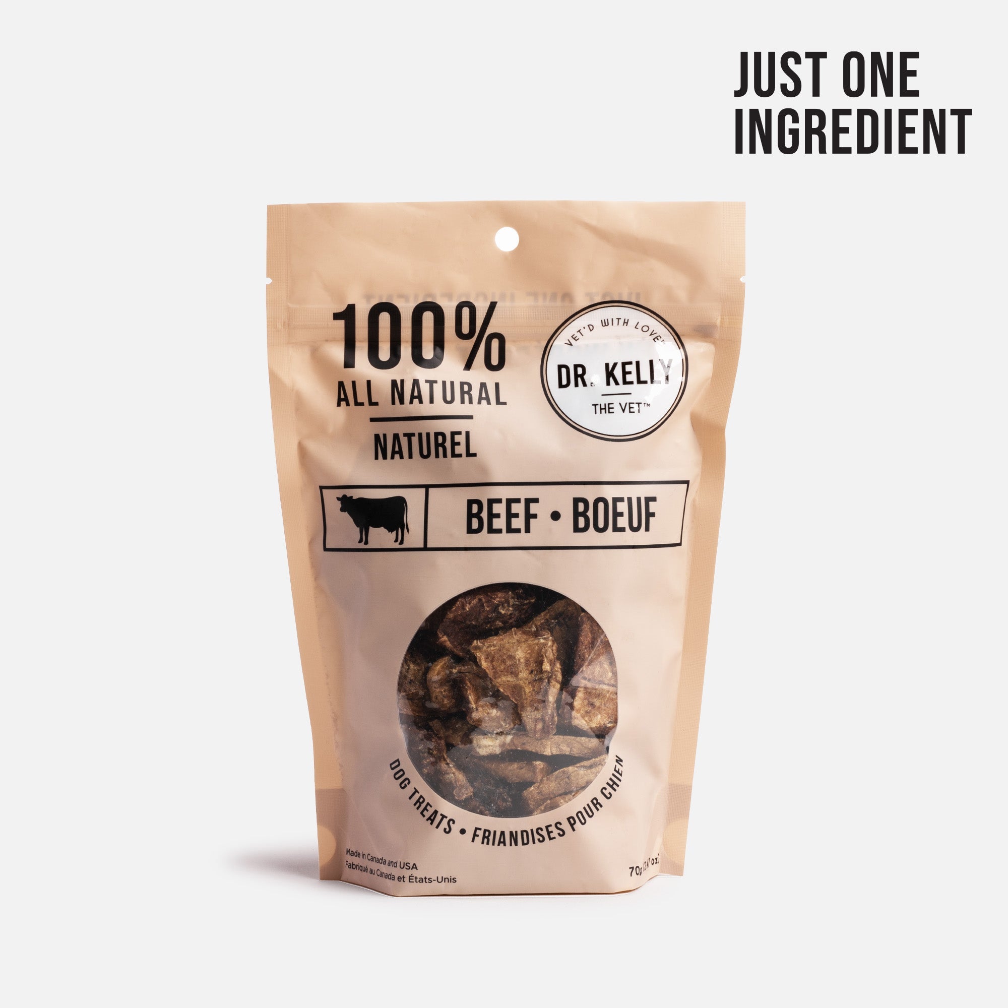 Natural Dog Treats - Beef