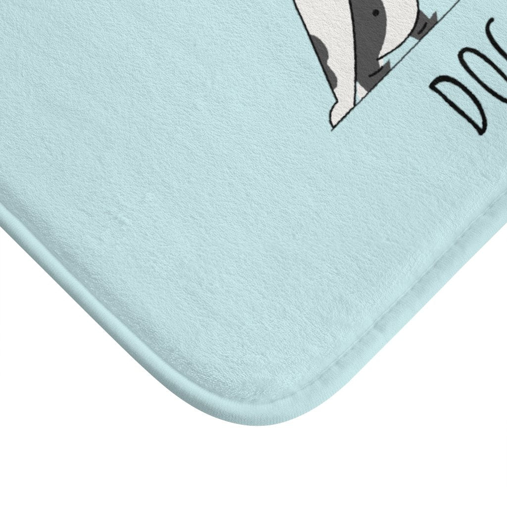 Downward Facing Dog Yoga Bath Mat